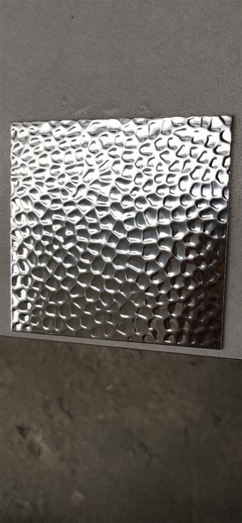 hammered stainless steel sheet metal|hammer metal inserts for cupboards.